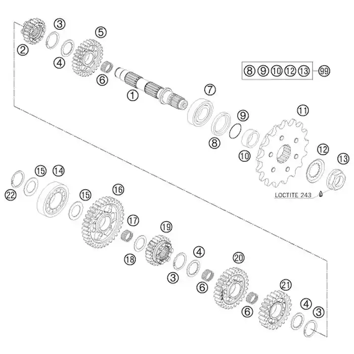 Neue Ware ABTRIEBSWELLE 07