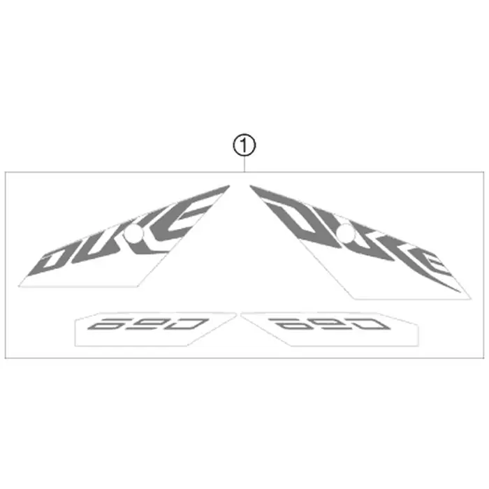 Sonderaktion DEKORSATZ 690 DUKE SCHWARZ 09