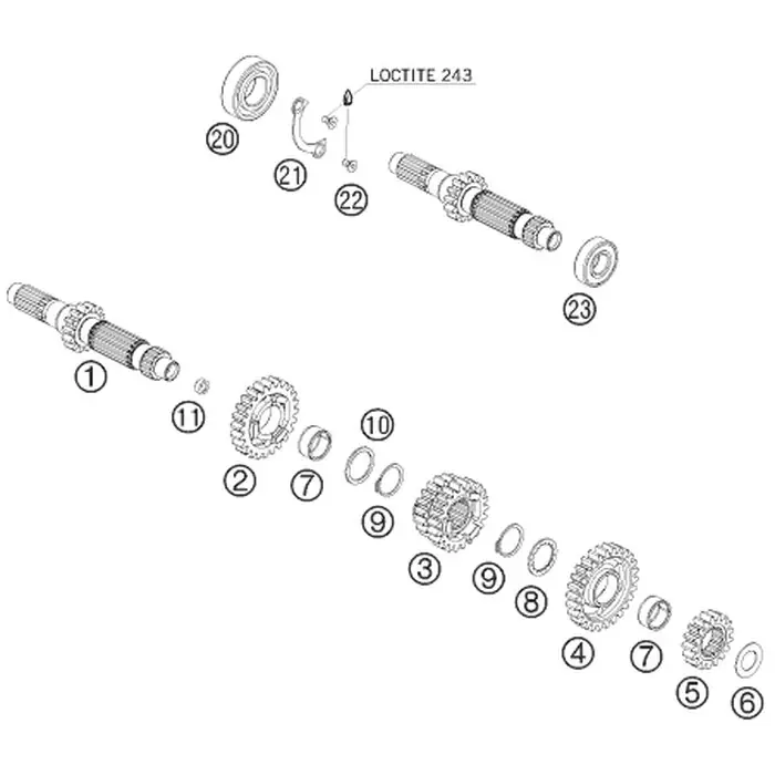 Knallerangebot Losrad 6.G.