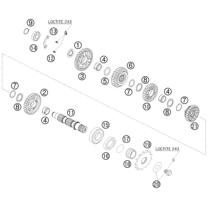 Abverkauf Distanzbüchse