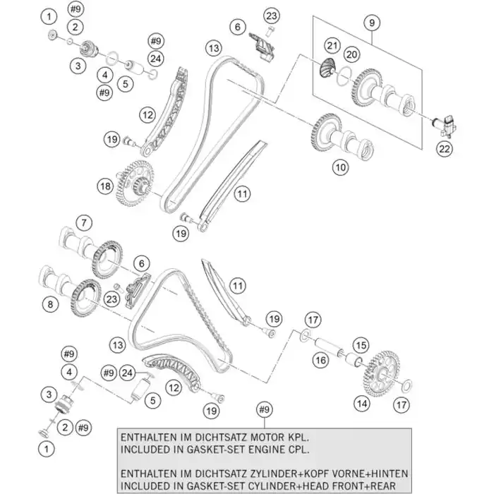 Nockenwelle IN/FR Neu Im Sortiment