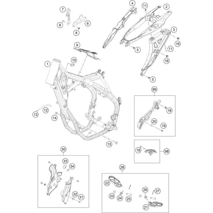 Motorstrebe links Letzte Chance