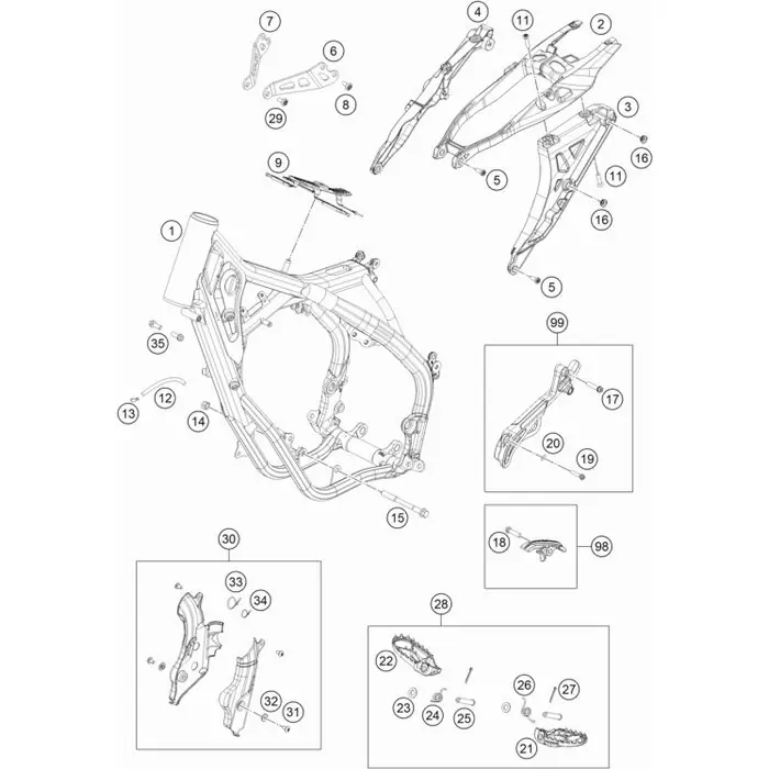 Sonderangebot Motorstrebe links