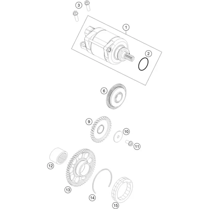 Begrenztes Angebot Starter-Zwischenrad