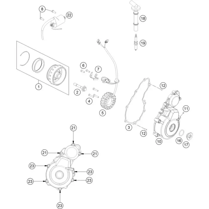Preis Gesenkt ROTOR EFI KPL.