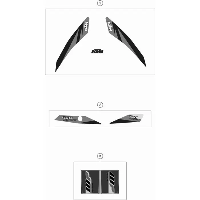 Dekorsatz EXC / XC-W 2018 Bestseller