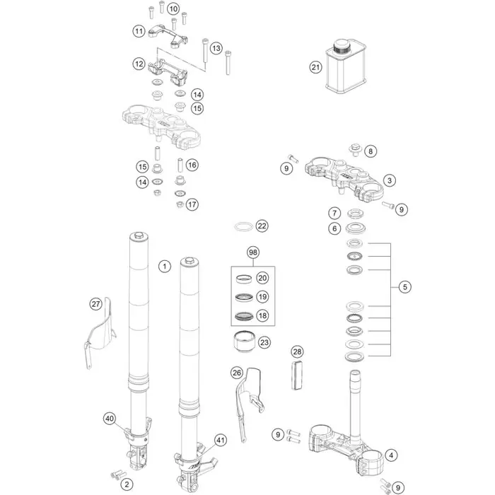 Top-Seller ISK-Schraube M8X29