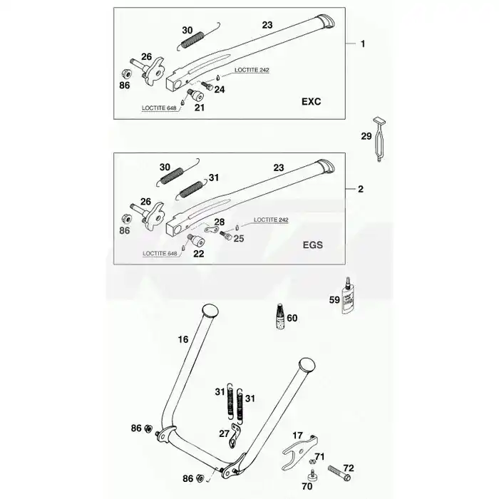 STÄNDERKONS. KPL. 125-380‘98 Neu