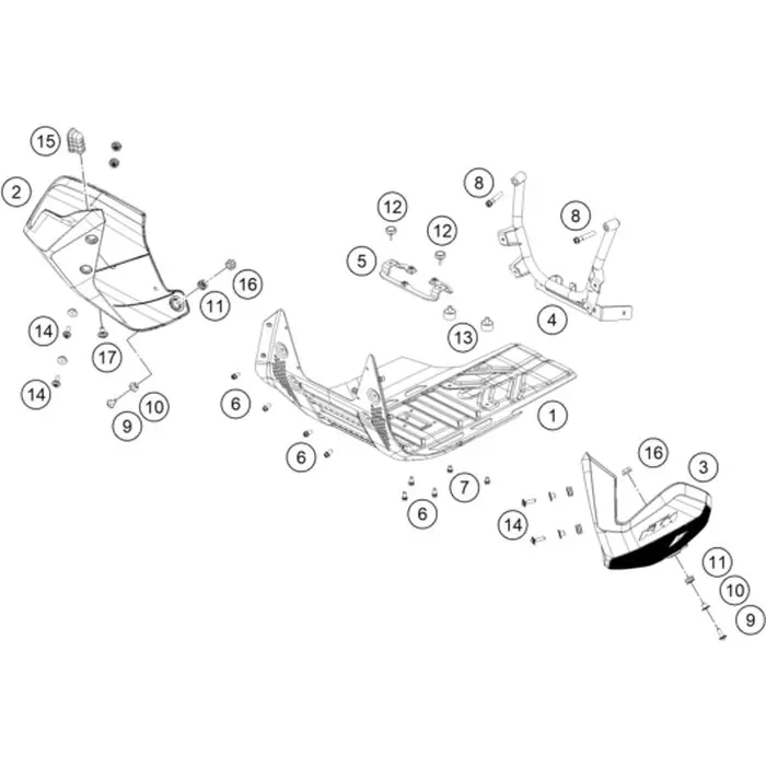 Top-Seller Belly pan links