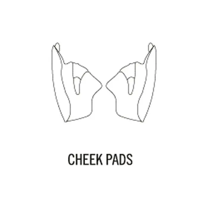 Preis Gesenkt ST 501 CHEEK PADS L / 20MM