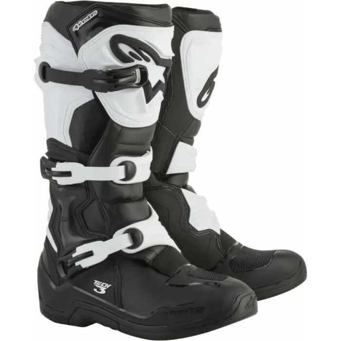 Alpinestars Stiefel Tech 3 Schwarz Weiß 45,5 Direktkauf