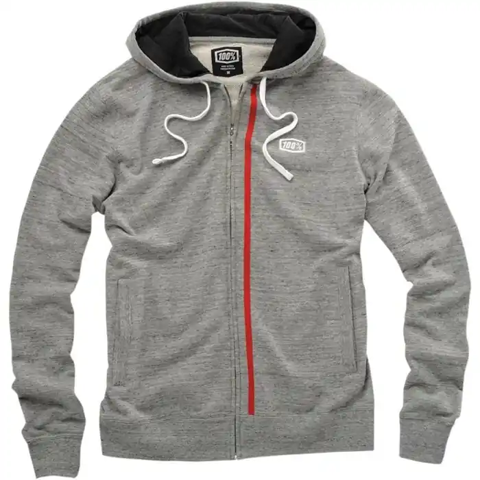 Preisreduziert 100% Zip-Hoody Drew Grau M