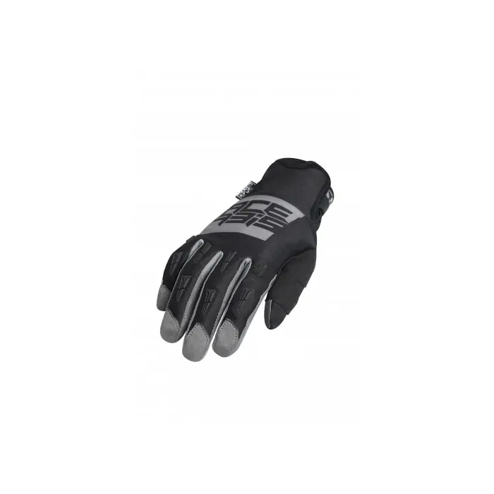 Neue Kollektion Acerbis Handschuhe MX WP Homologated Schwarz Grau S