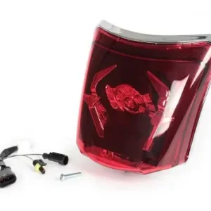 Mega-Angebot Rücklicht LED mit Rahmen Chrom MOTO NOSTRA 4 CORSA kompatibel für Vespa GTS 125 IGET Super Tech, Super Sport, GTS 300 Touring