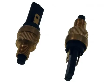 2x Bremslichtschalter / Bremslichtkontakt 38mm kompatibel für Aprilia Scarabeo, Atlantic, Piaggio Beverly, APE Neu Im Sortiment