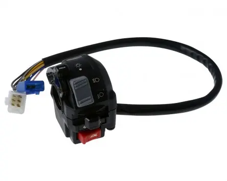 Lenkerschalter kompatibel für Yamaha DT 125 R, links, Funktionen Licht an/aus, Blinker, Horn Kracherpreis