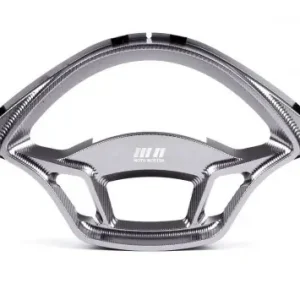 Garantierte Lieferung Tachoblende CNC grau MOTO NOSTRA kompatibel für Vespa GTS 125, 150, 250, 300, HPE, MA31, MA32, M45, HPE, IGET, Super