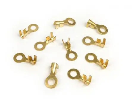 Bestpreis Kabelschuh Ringöse BGM 6,5mm D=1,0-1,5mm - 10 Stück Universal Kabelverbinder Crimp Roller Motorrad Auto KFZ