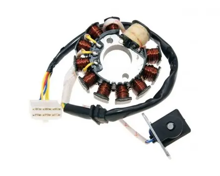 Saisonangebot Lichtmaschine / Stator 11 Spulen 6-polig für GY6 125, 150ccm