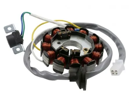 Lichtmaschine Stator WACHMANN kompatibel für Yamaha Aerox, MBK Nitro, Jog RR, Mach G, Ovetto 50 Neu Im Sortiment