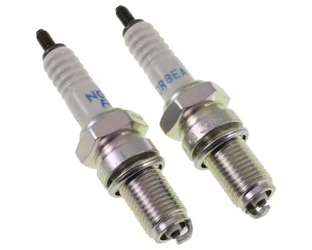 Super-Preis Zündkerze NGK DR8EA 7162 2er Pack kompatibel für Aprilia, Derbi, Hyosung, Kymco, SYM, Sachs, Yamaha Ersatz Kerze