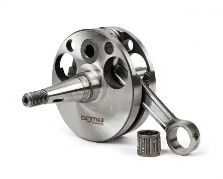 Finale Aktion Kurbelwelle BGM Direkteinlass, 57mm Hub, 105mm Pleuel für Kupplungtyp PX, kompatibel für Motovespa 125, Motovespa 150S