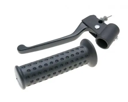 Begrenztes Angebot Bremsarmatur links mit Bremshebel und Griffgummi kompatibel für Piaggio TPH XR125, NRG 50