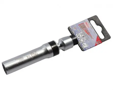 Direktkauf Zündkerzen Gelenkeinsatz BGS Zwölfkant mit Haltefeder, Antrieb Innenvierkant 10mm (3/8 Zoll)