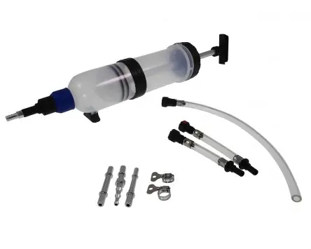 Letzte Chance Handpumpe 1,5L Öl Getriebeöl Absaugpumpe Umfüllpumpe Flüssigkeiten Kraftstoff KFZ Motorrad, Roller, Auto, Quad