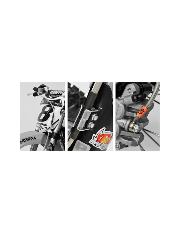 Günstig Vorne Bremsleitungen Moose-Venhill Yamaha