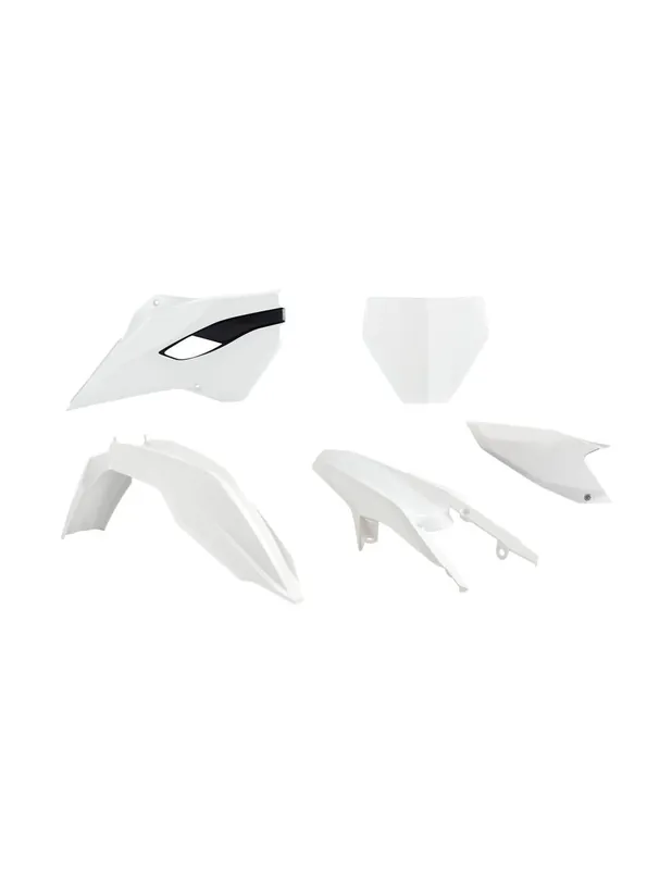 Bestpreis Plastikset motocross Rtech-Husqvarna weiss