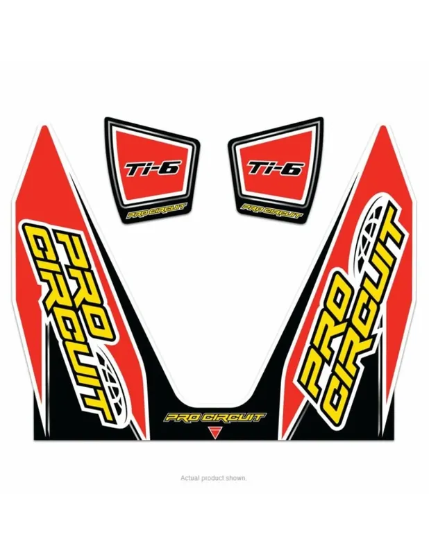 Günstig Exhaust Sticker Kit Ti-6 Pro Circuit