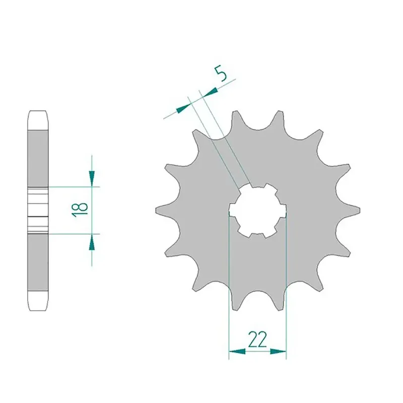 AFAM Ritzel 530 15 Zähne Knallerangebot