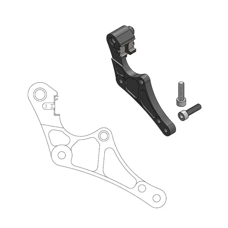 Top-Preis Moto-Master Bremssattel-Adapter Supermoto Street Adapter 320 mm Ø