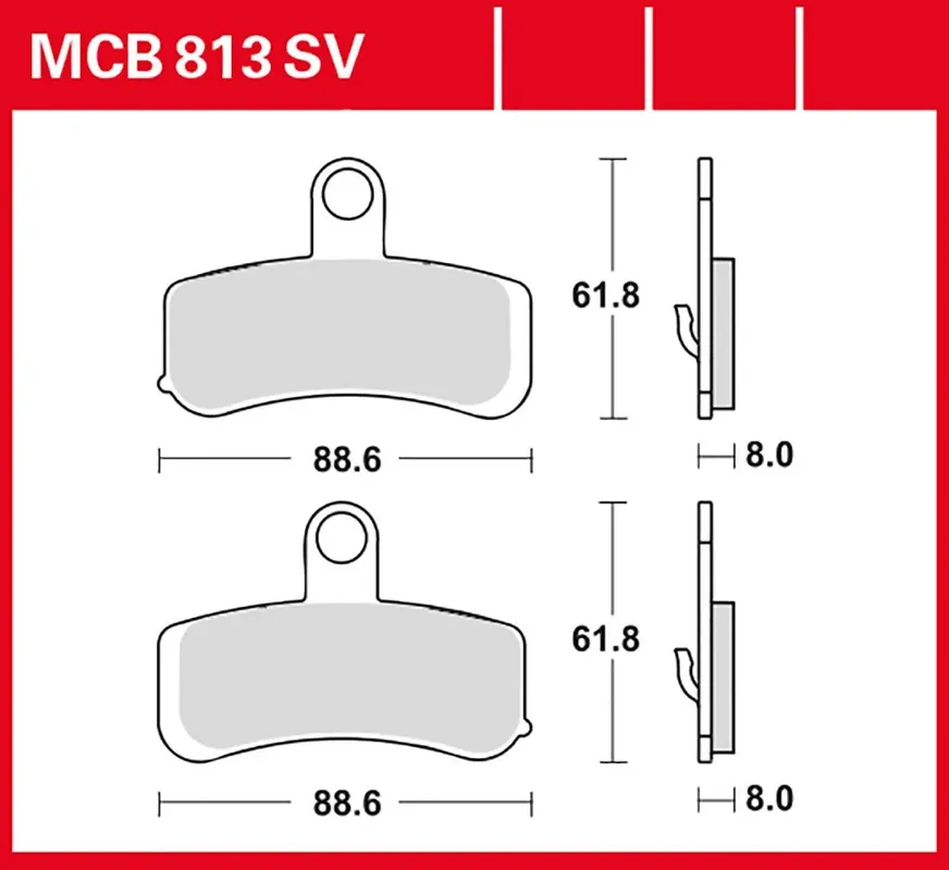 TRW Bremsbelag Performance Comfort Beliebt