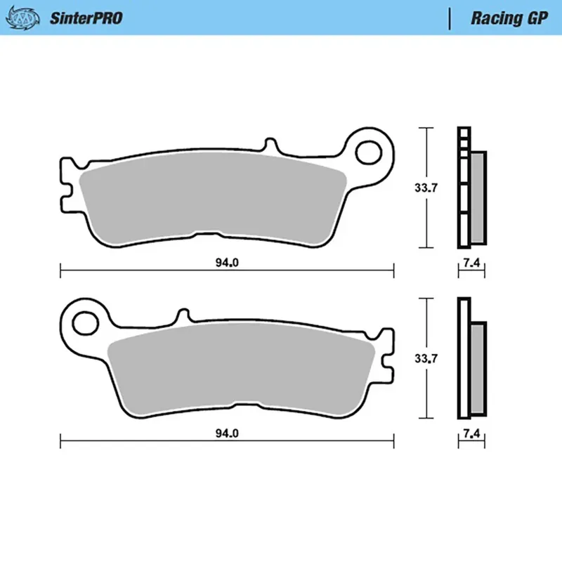 Moto-Master Bremsbelag SinterPRO Racing GP ohne ABE Letzte Chance