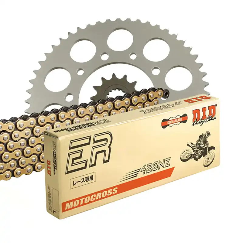 DID Kettensatz für Yamaha XG 250 Tricker 05-06 428 NZ Kettenkit Nur Heute