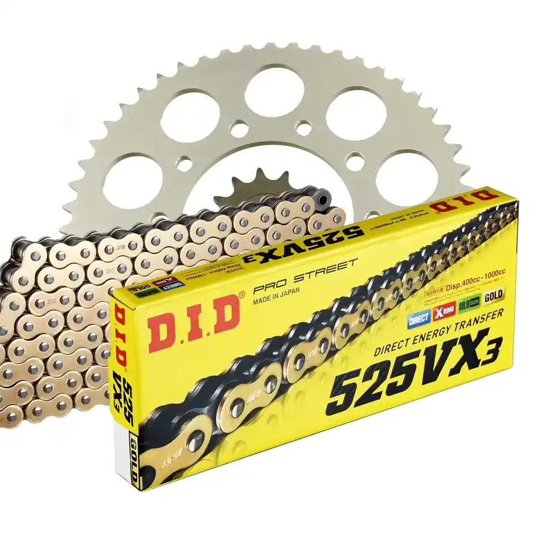 Online Kaufen DID Kettensatz für Yamaha Niken 850 GT ABS 19-22 525 VX3 Kettenkit