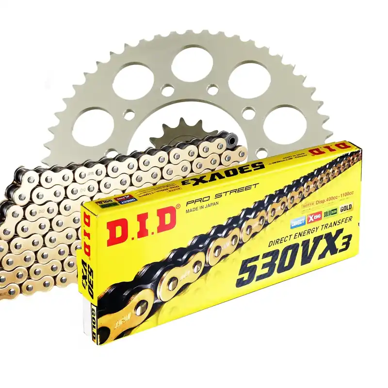 DID Kettensatz für Ducati Pantah SL 600 82-84 530 VX3 Kettenkit Mega-Angebot