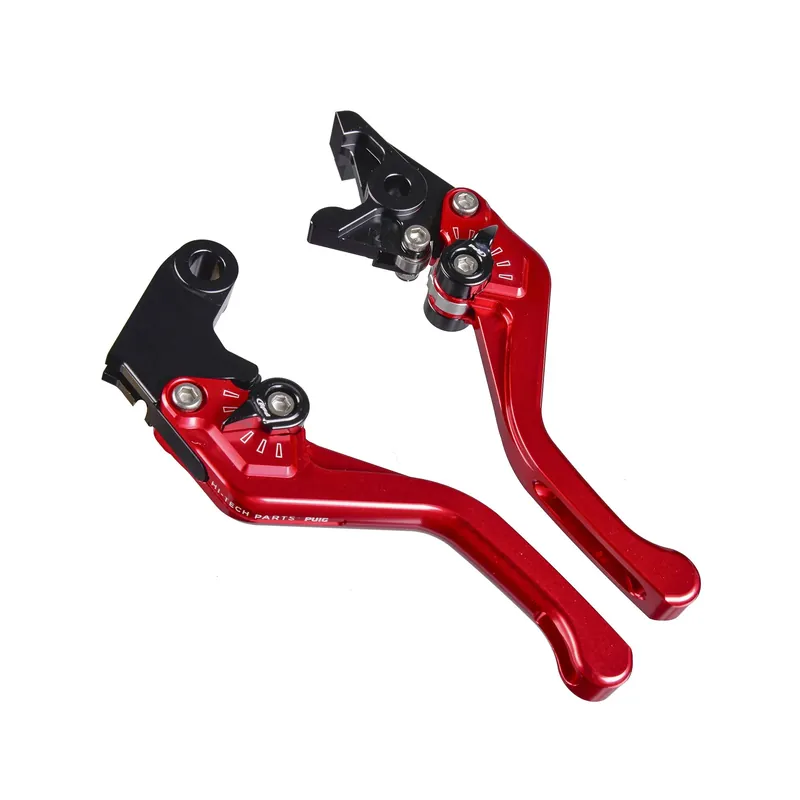Angebot PUIG Bremshebel + Kupplungshebel Set v3 kurz rot (für Ducati Multistrada S 1260 ABS AC 18-20 )