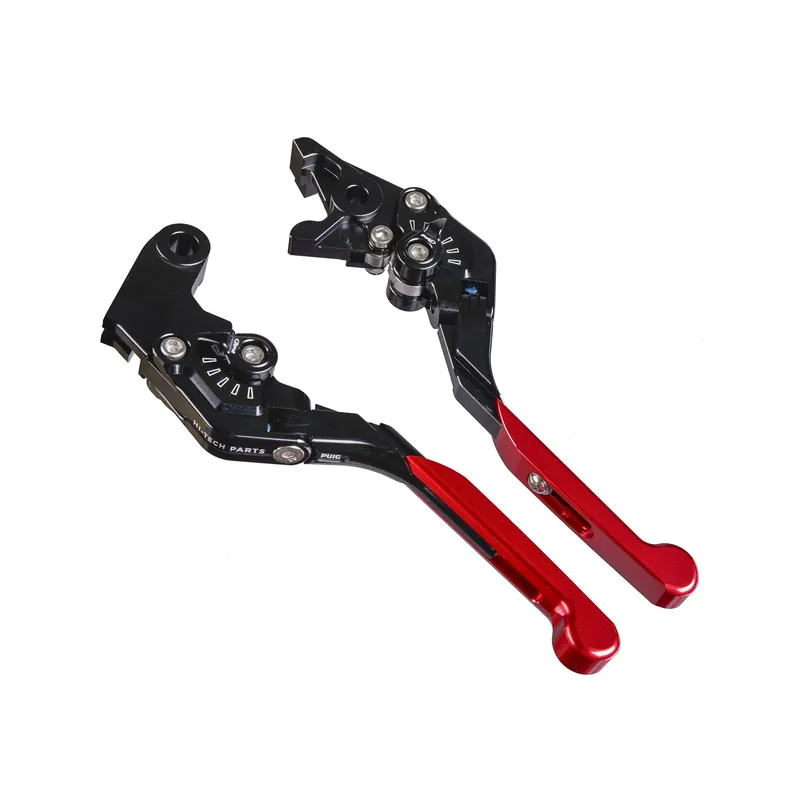 Angebot PUIG Bremshebel + Kupplungshebel Set v3 lang rot (für Honda CBR 600 RR ABS PC40 09-16 )