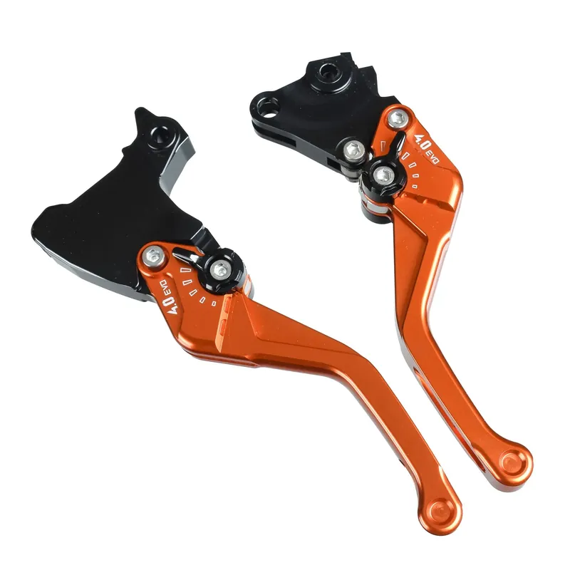 Bestseller PUIG Bremshebel + Kupplungshebel Set v4 kurz orange (für Triumph Tiger Sport 660 L101 21-24 )