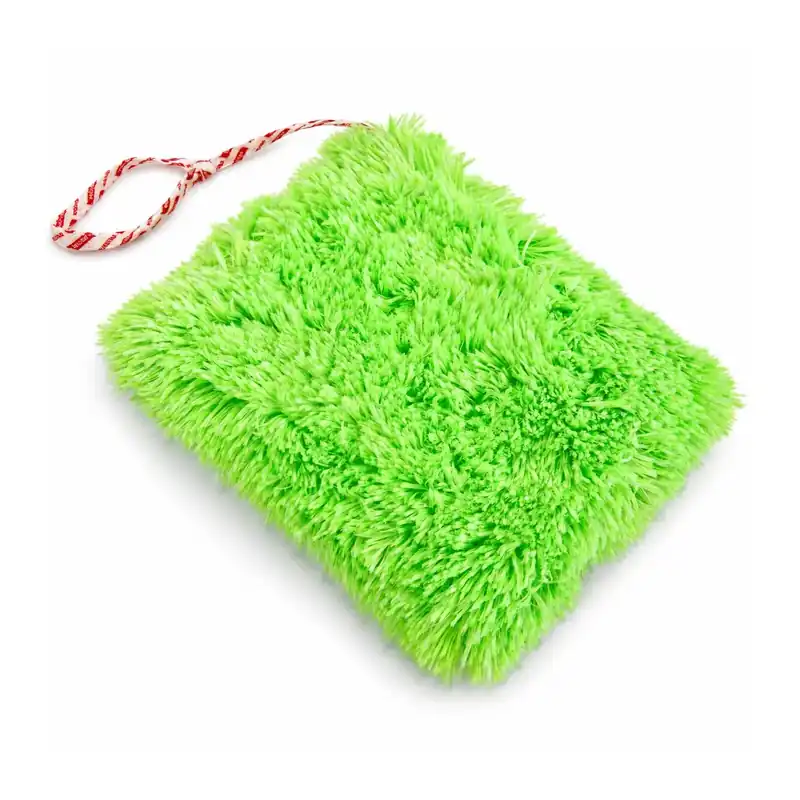 Sonderaktion Purestar Creamy Wash Waschpad mit Handgelenksschlaufe neon green