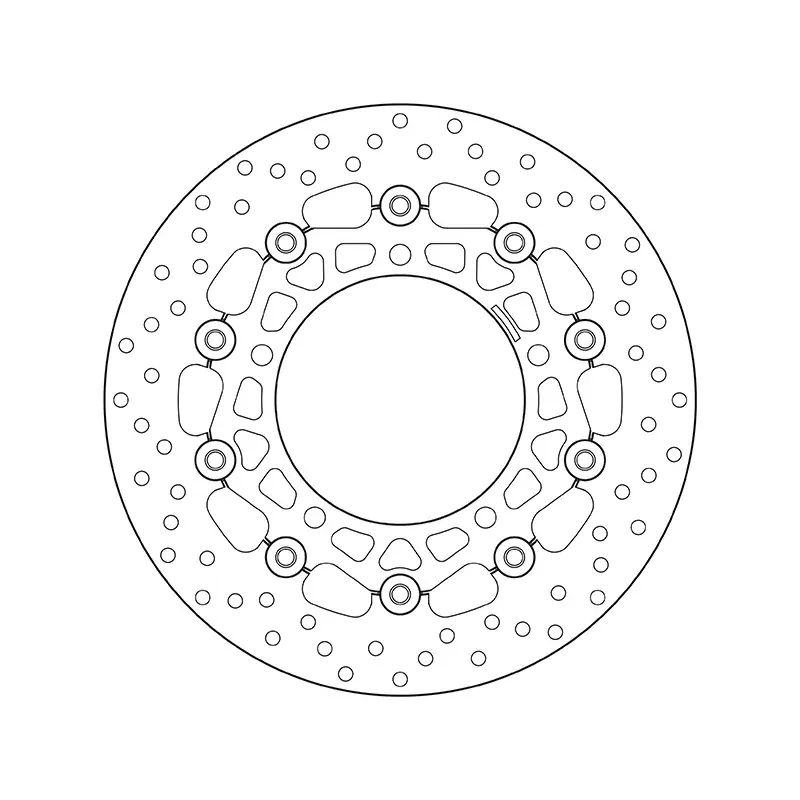 Brembo Bremsscheibe 78B40829 – Serie Oro – (schwimmend) Top-Angebot