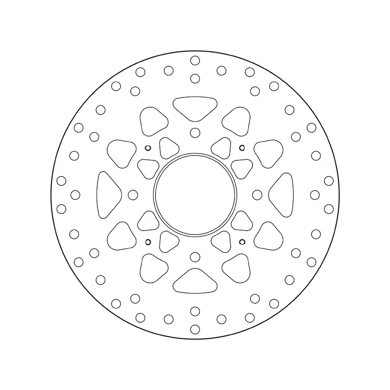 Rabatt Brembo Bremsscheibe 68B407M6 – Serie Oro – (starr)