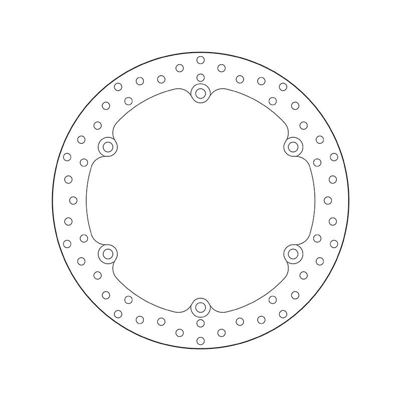 Brembo Bremsscheibe 68B407K3 – Serie Oro – (starr) Schneller Versand