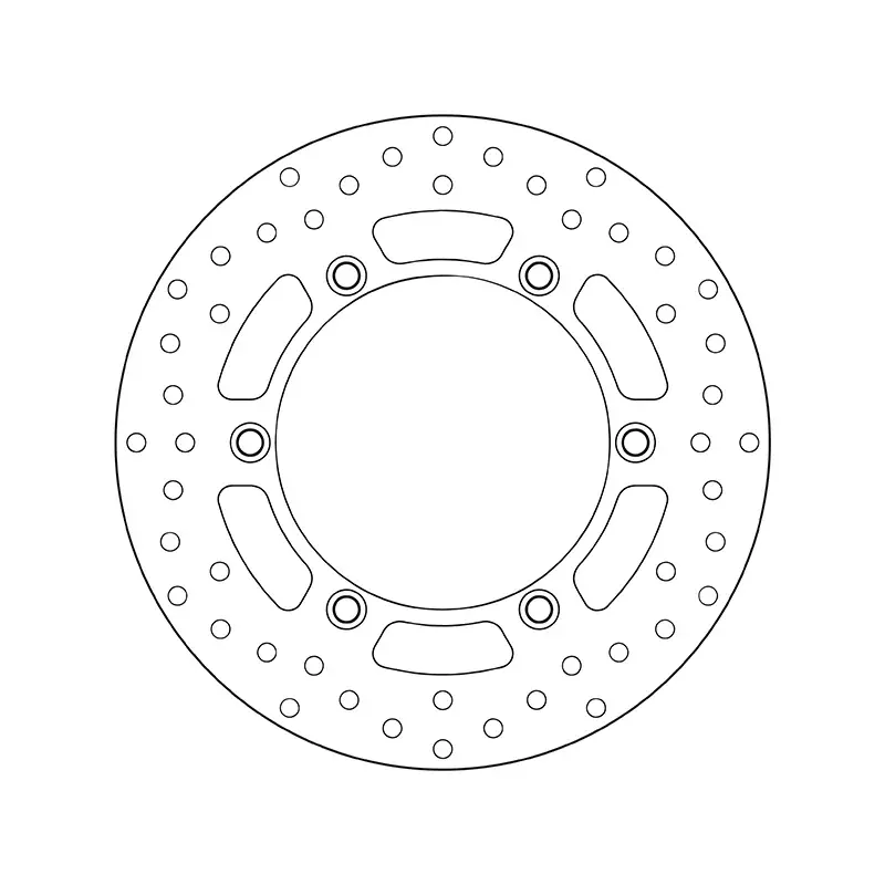 Top-Angebot Brembo Bremsscheibe 68B407G4 – Serie Oro – (starr)