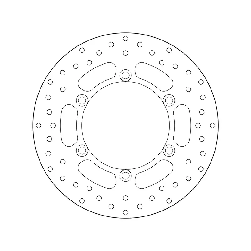 Brembo Bremsscheibe 68B407E6 – Serie Oro – (starr) Top-Seller