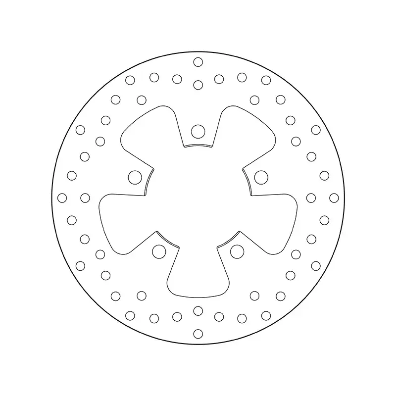 Brembo Bremsscheibe 68B40761 – Serie Oro – (starr) Geprüft