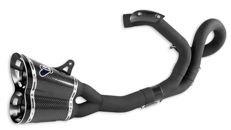 Ducati Original Komplette Racing-Auspuffeinheit von Termignoni mit Schalldämpfern aus Kohlefaser fü Jetzt Bestellen
